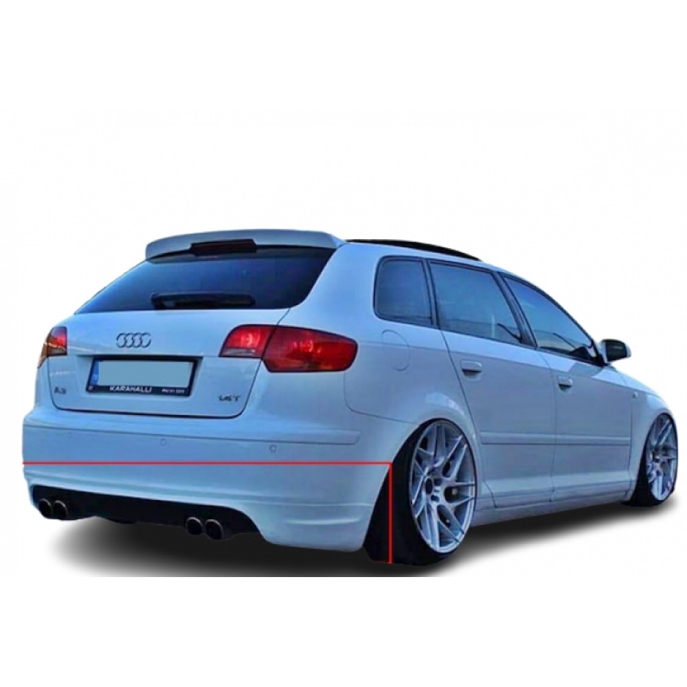 Audi A3 8p 5 Kapı (2003 - 2008) Arka Ek (Plastik)